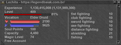 Signature for player Lechita