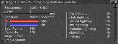 Signature for player Mage Of Basket