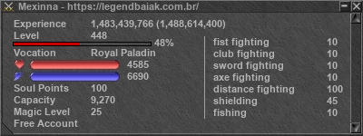 Signature for player Mexinna