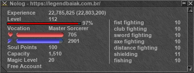 Signature for player Nolog