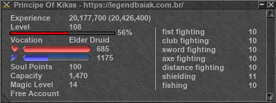 Signature for player Principe Of Kikas